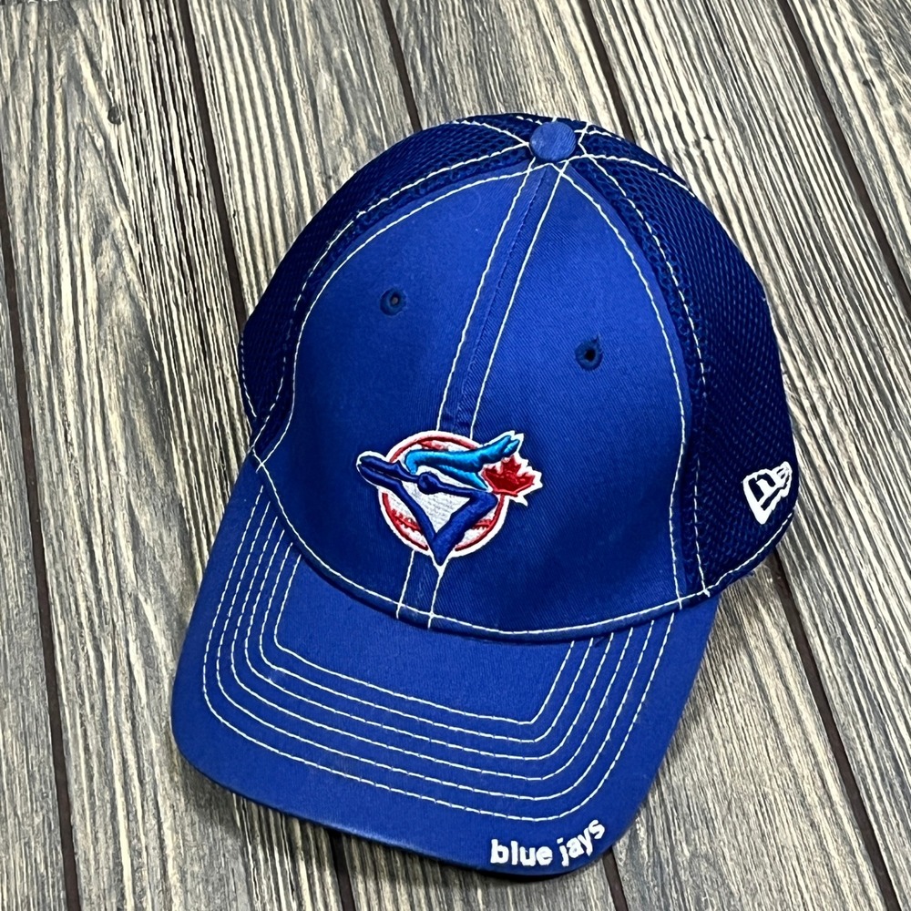 Toronto Blue Jays New Era Hat Men S/M Blue Cooperstown Mesh Baseball Cap Fitted